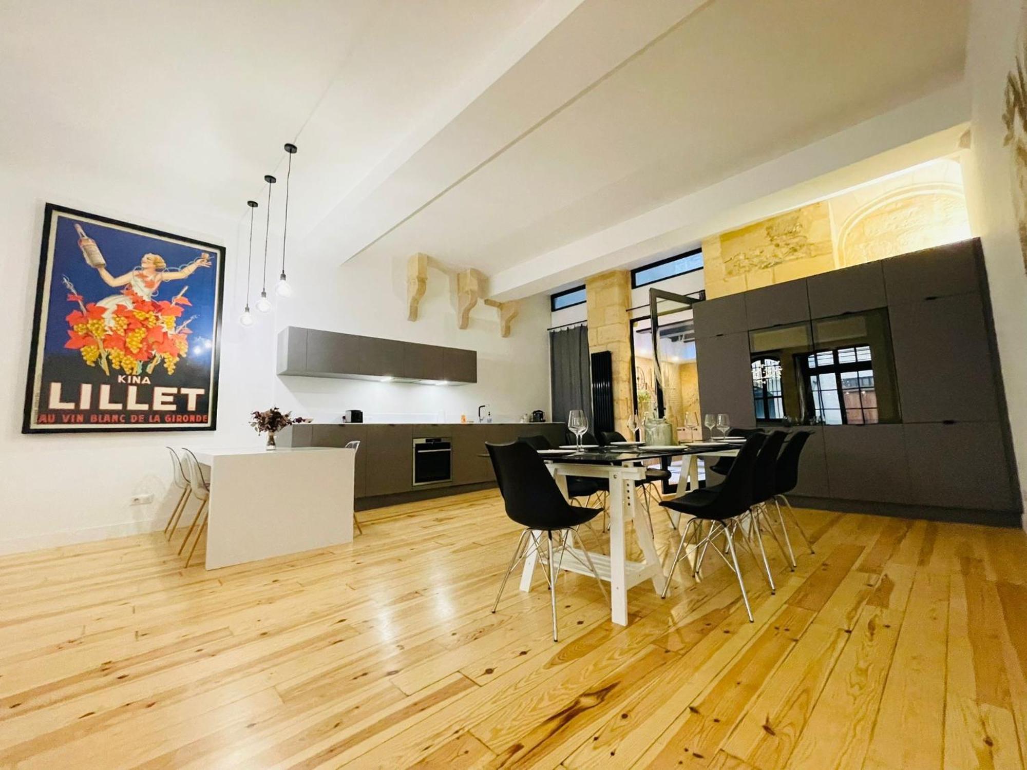 Appartement Loft Bordelais à Bordeaux Extérieur photo