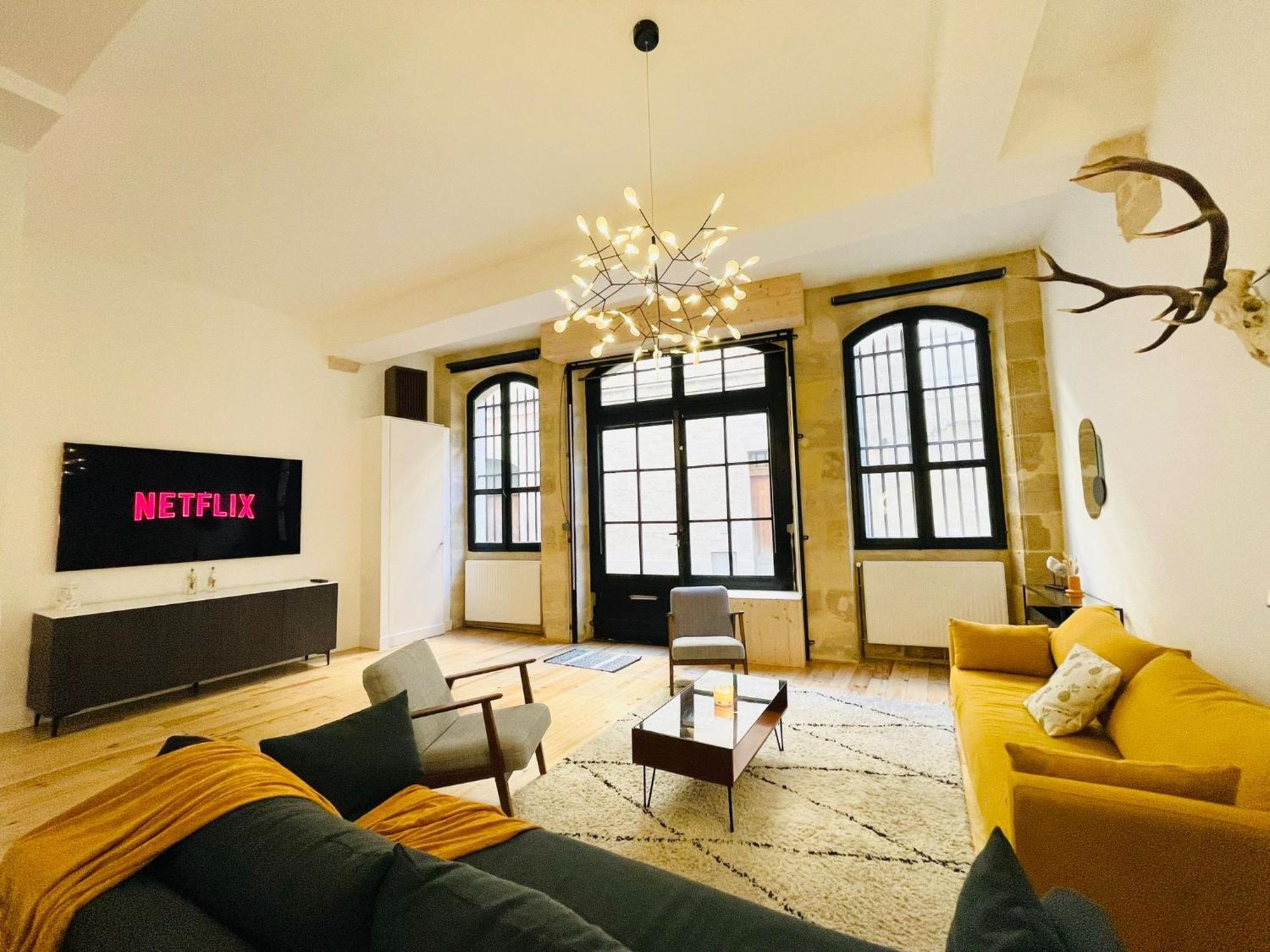 Appartement Loft Bordelais à Bordeaux Extérieur photo