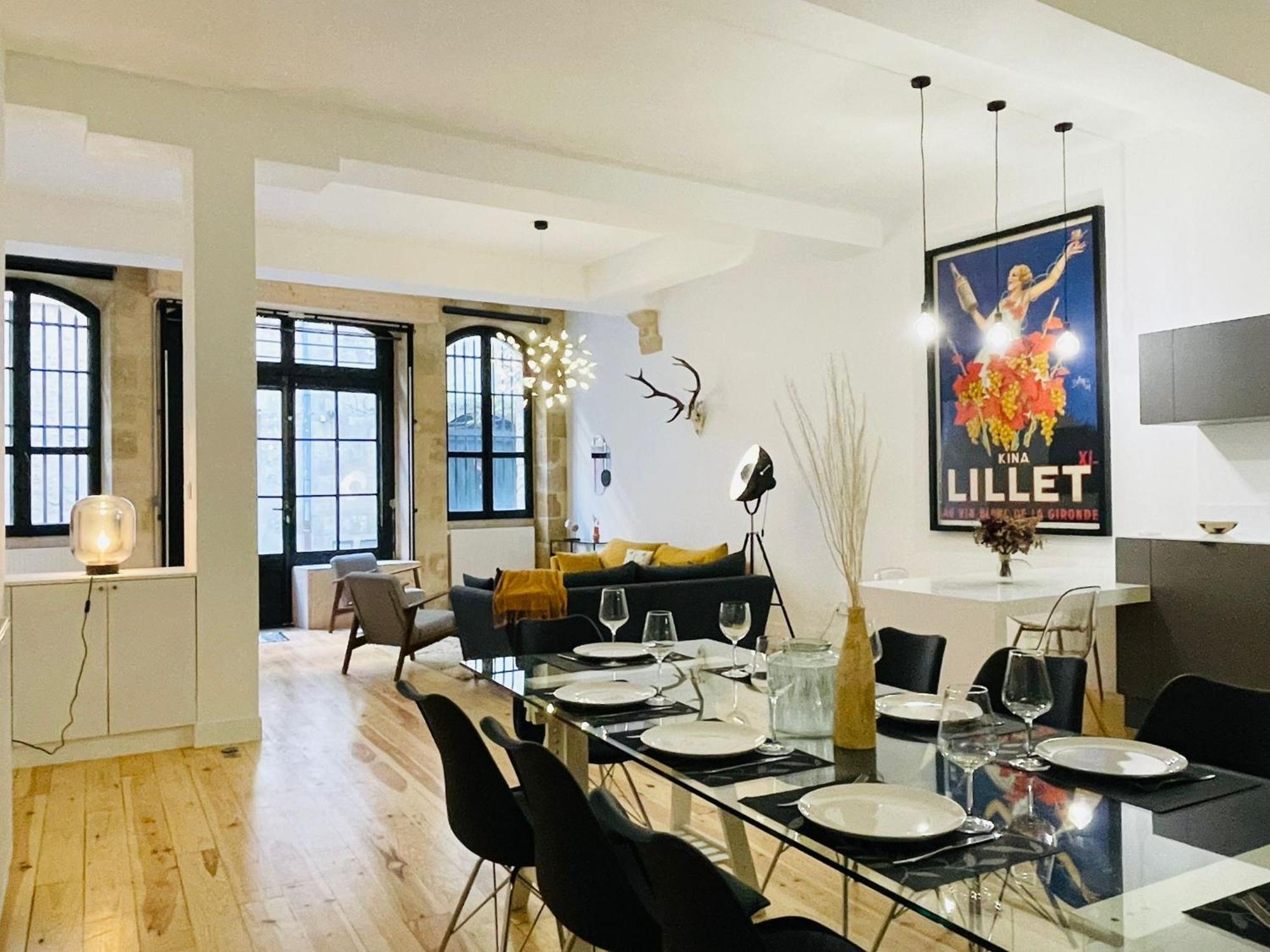 Appartement Loft Bordelais à Bordeaux Extérieur photo